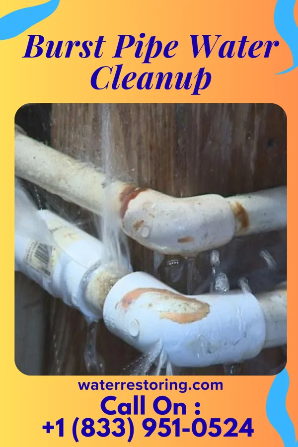 Burst Pipe Water Cleanup in Stow, OH